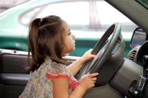 Child Driver Causes Personal Injury