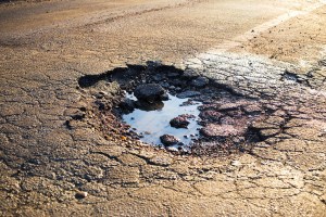 Making a Claim after Sustaining Property Damage from Hitting a Pothole